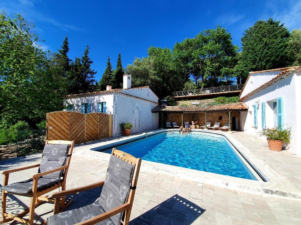 Apartment Picasso In Large Park With Heated Pool Chateauneuf-Grasse ภายนอก รูปภาพ
