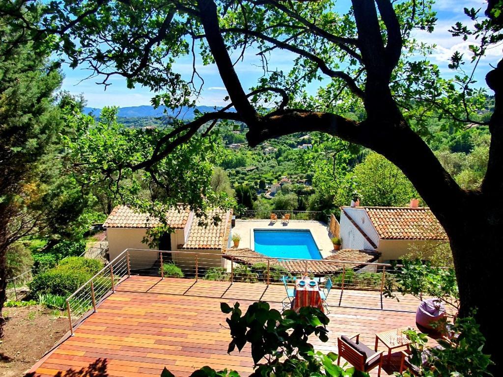 Apartment Picasso In Large Park With Heated Pool Chateauneuf-Grasse ภายนอก รูปภาพ