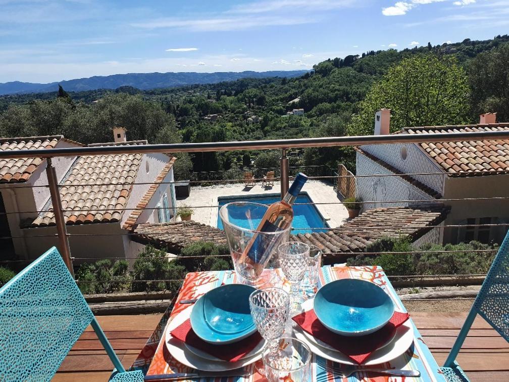 Apartment Picasso In Large Park With Heated Pool Chateauneuf-Grasse ภายนอก รูปภาพ